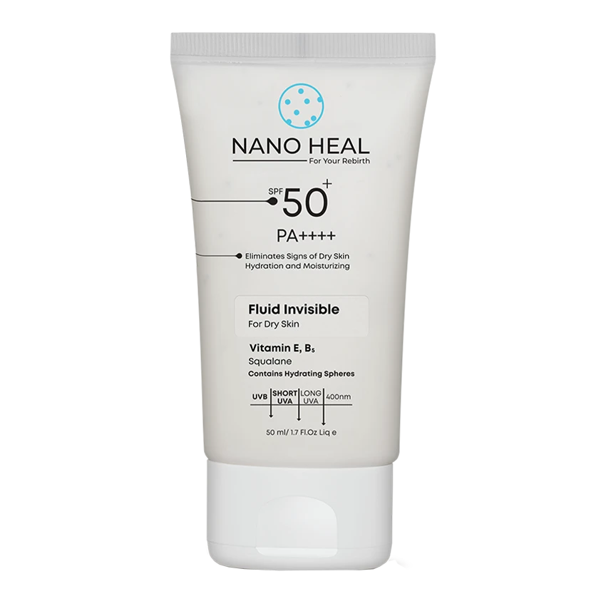 فلوئید ضد آفتاب نانوهیل پوست خشک SPF 50