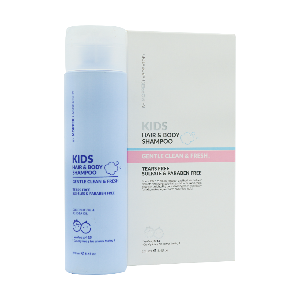 شامپو سر و بدن کودک موپک 250 میلی‌لیتر