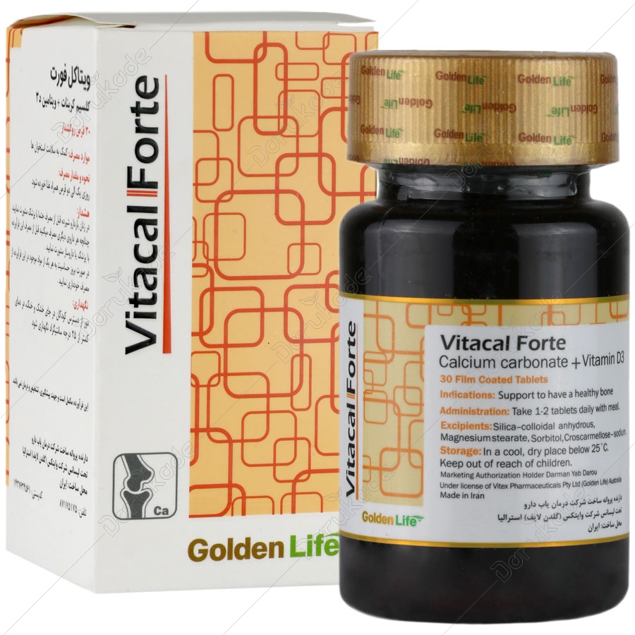 قرص ویتاکل فورت گلدن لایف 30 عددی