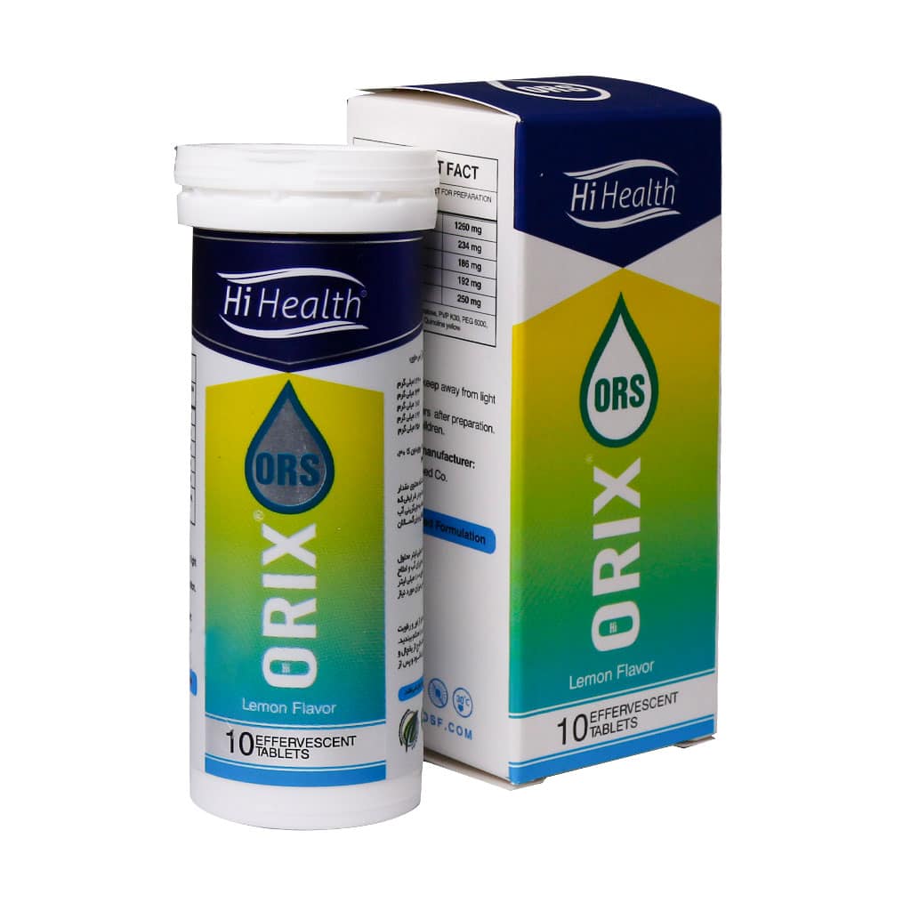 قرص جوشان اوریکس او آر اس‌ های هلث 10 عددی