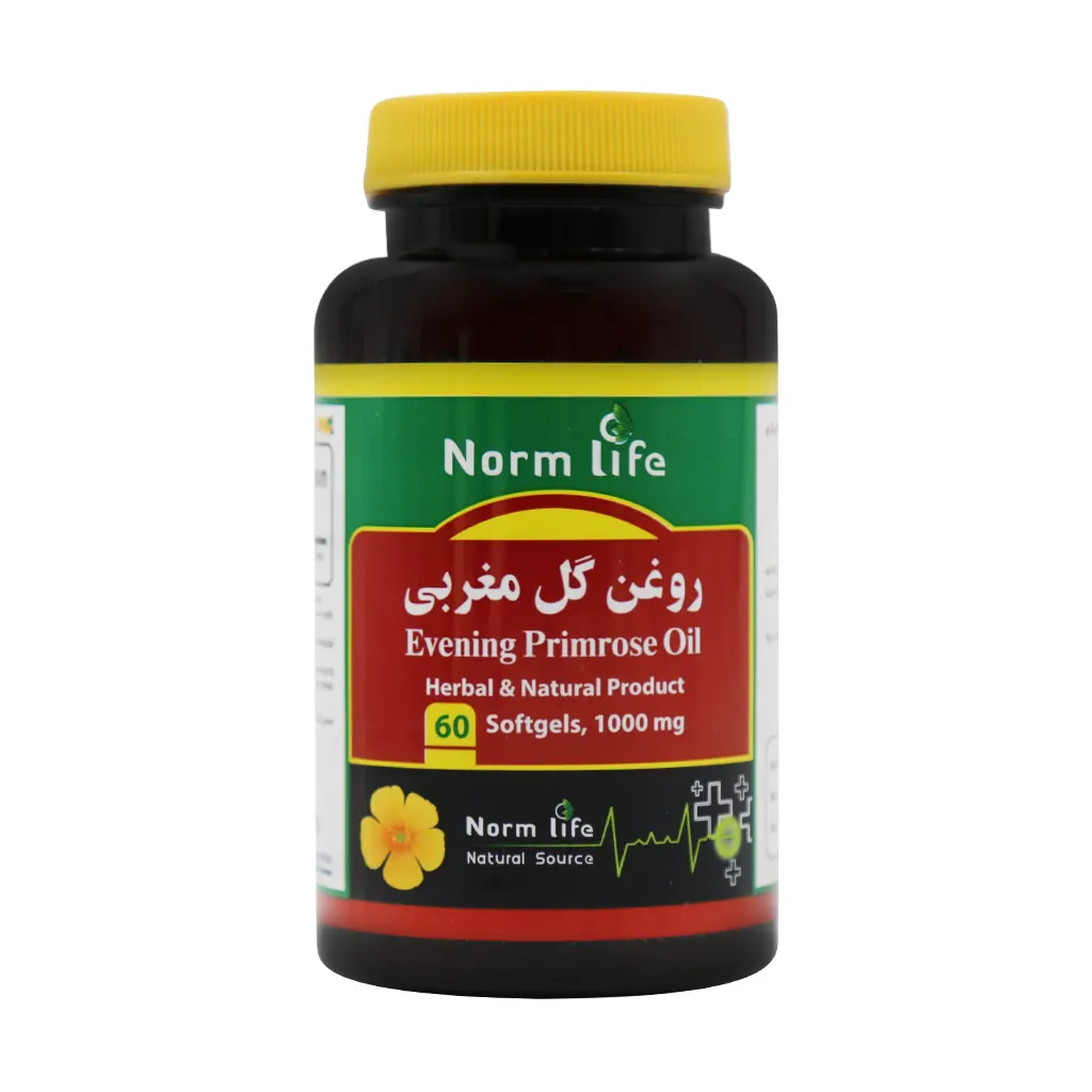 سافت ژل ایوینینگ پرایم رز اویل نورم لایف 60 عددی