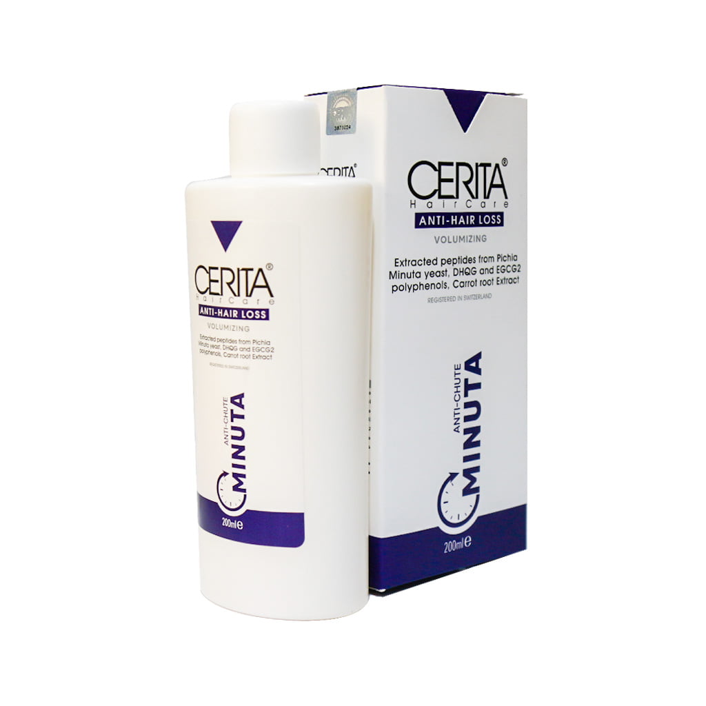 شامپو ضد ريزش موهای خشک مینوتا سریتا 200 میلی لیتری