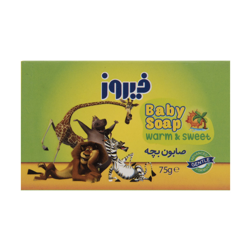 صابون کودک مدل Warm & Sweet فیروز 75 گرمی
