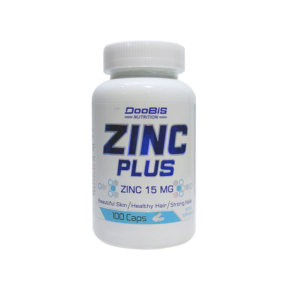 کپسول زینک پلاس 15 میلی گرمی دوبیس 100 عددی
