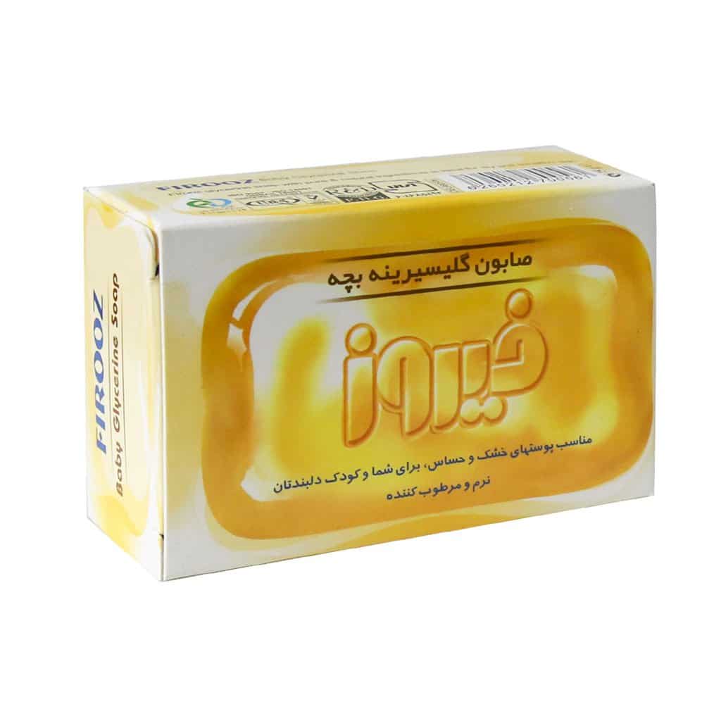 صابون کودک گلیسیرینه فیروز 75 گرمی