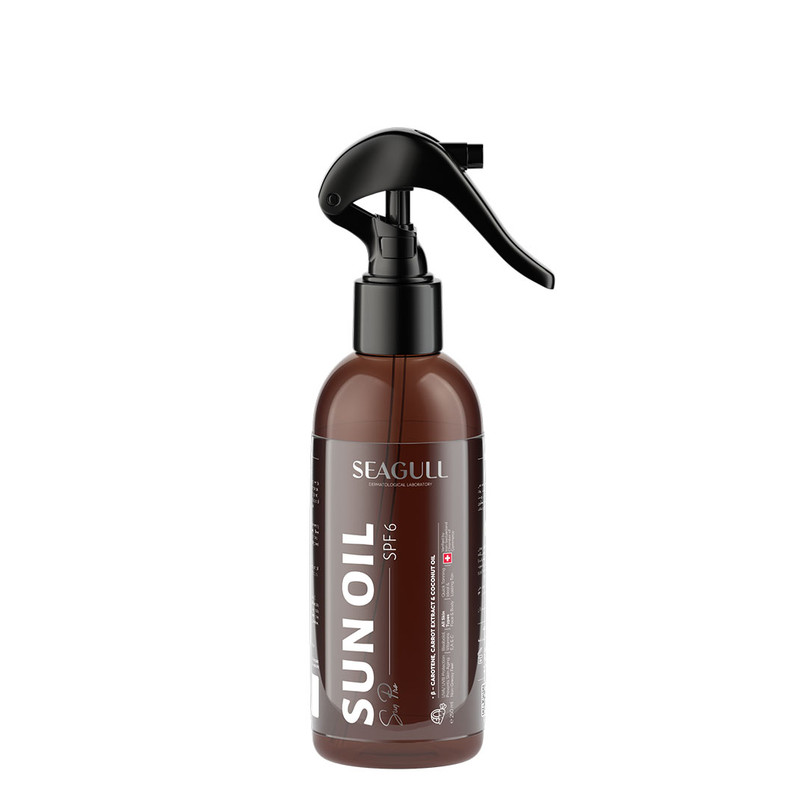 اسپری روغن آفتاب SPF 6 سی گل 250 میلی لیتری