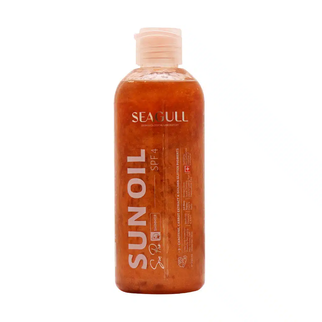 روغن آفتاب اکلیلی برنزه‌ کننده و ویتامینه سی گل ۲۵۰ میلی لیتری