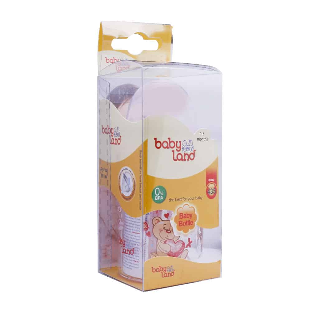 شیشه شیر پیرکس کلاسیک بی بی لند 60 میلی لیتری کد 435