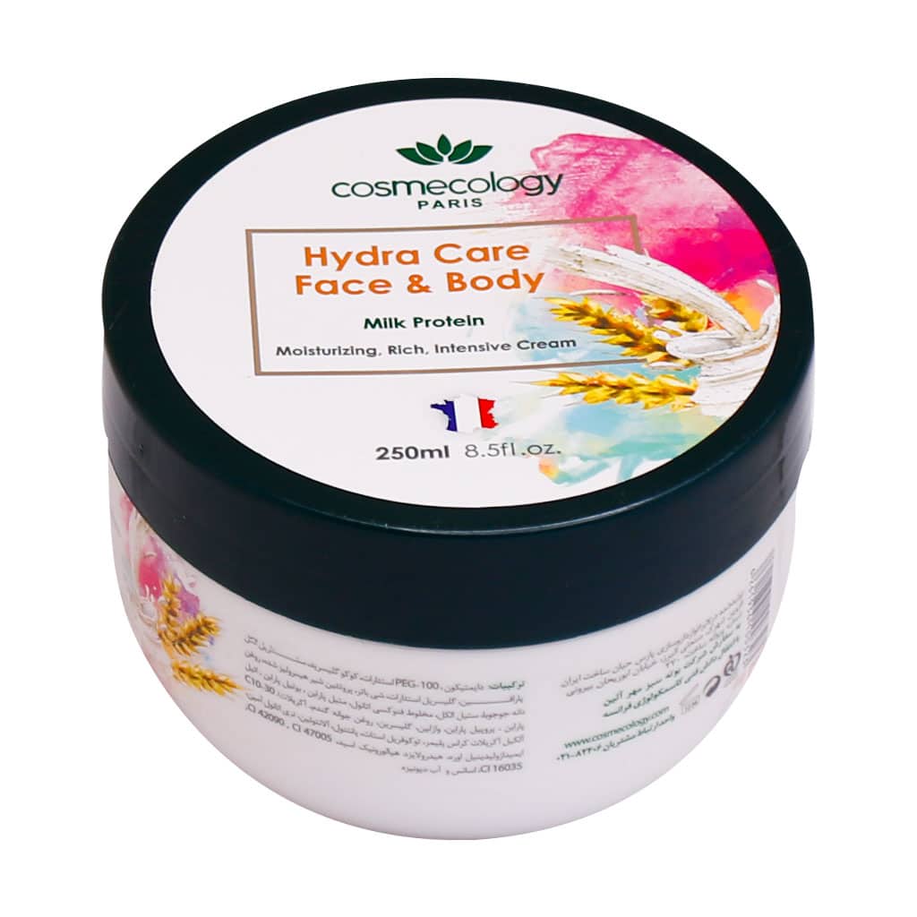کرم مرطوب کننده پروتئین شیر کاسمکولوژی ۲۵۰ میلی لیتری