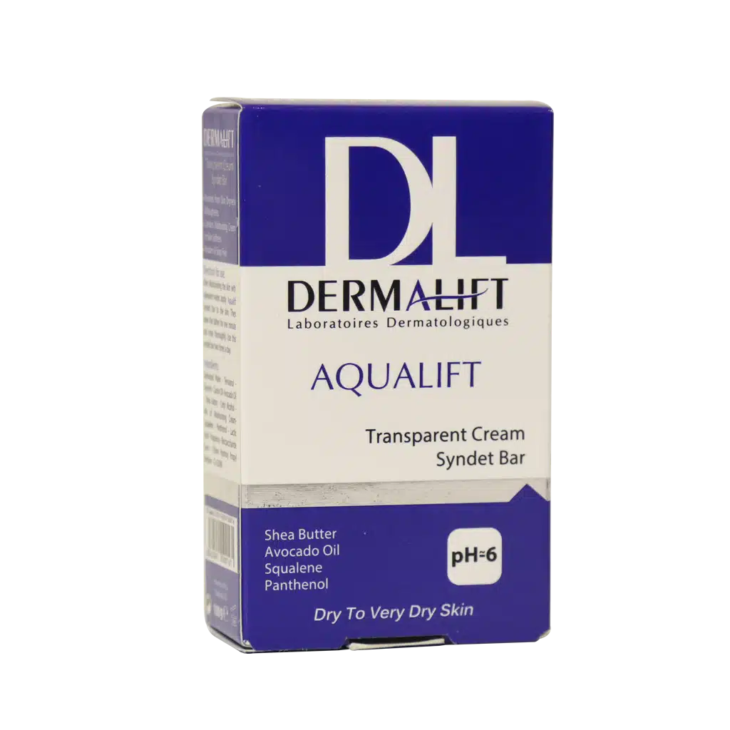 پن شفاف کرمی پوست خشک مدل Aqualift درمالیفت 100 گرمی