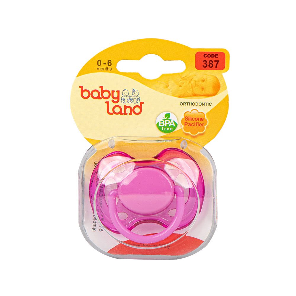 پستانک ارتودنسی النا شفاف بی بی لند سایز 2 کد 388