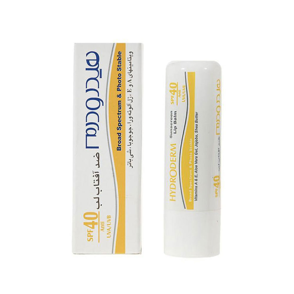 بالم لب حاوی ضد آفتاب SPF40 هیدرودرم 4.5 گرمی