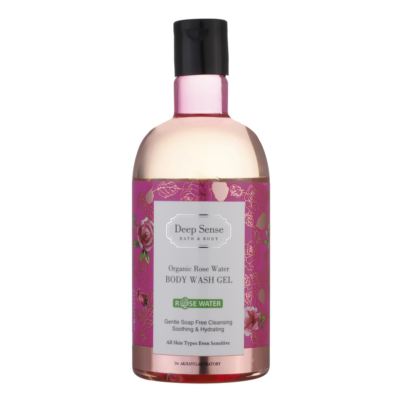 شامپو بدن با عصاره گلاب دیپ سنس 400 میلی لیتری