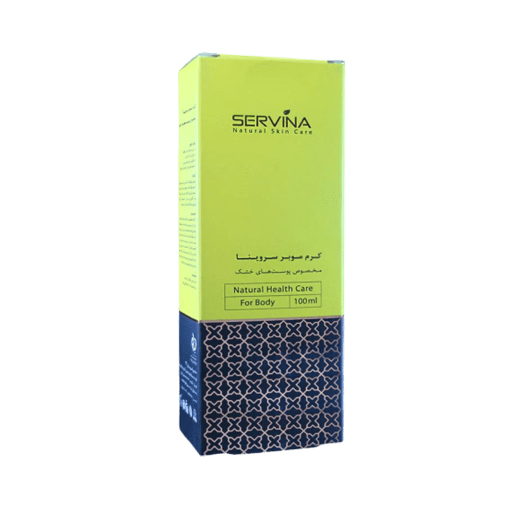 کرم موبر سروینا مخصوص پوست خشک 100 میلی لیتری