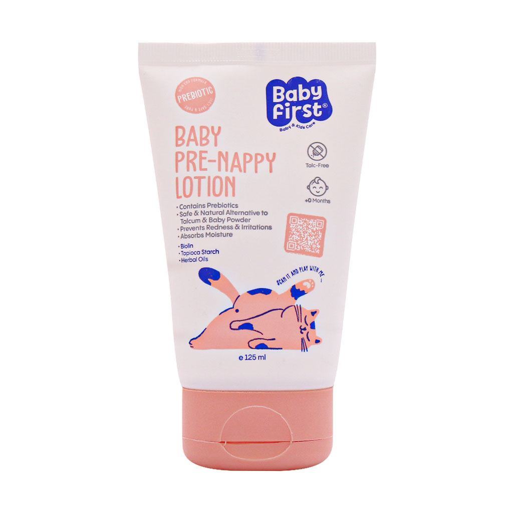 لوسیون محافظ پای کودک بیبی فرست سی گل 125 میلی لیتری
