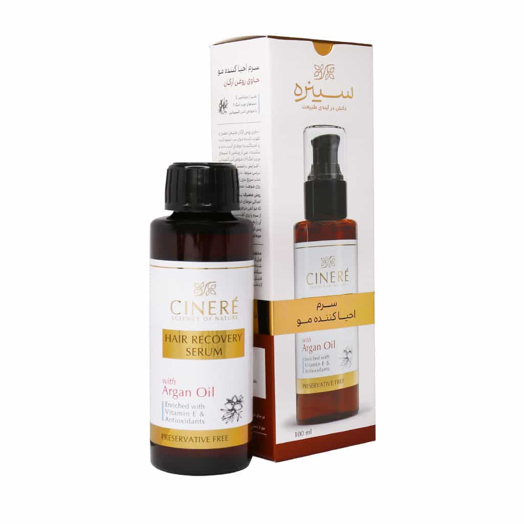 سرم احیا کننده مو روغن آرگان سینره ۱۰۰ میلی لیتری
