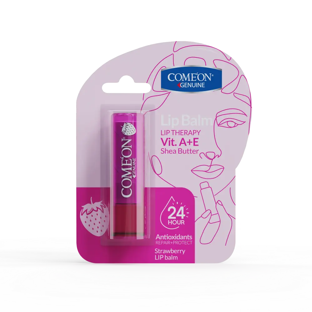 بالم لب توت فرنگی SPF15 کامان 3.5 گرمی