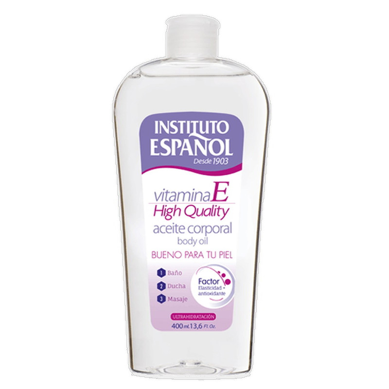 روغن بدن ویتامین E اسپانول ۴۰۰ میلی لیتری