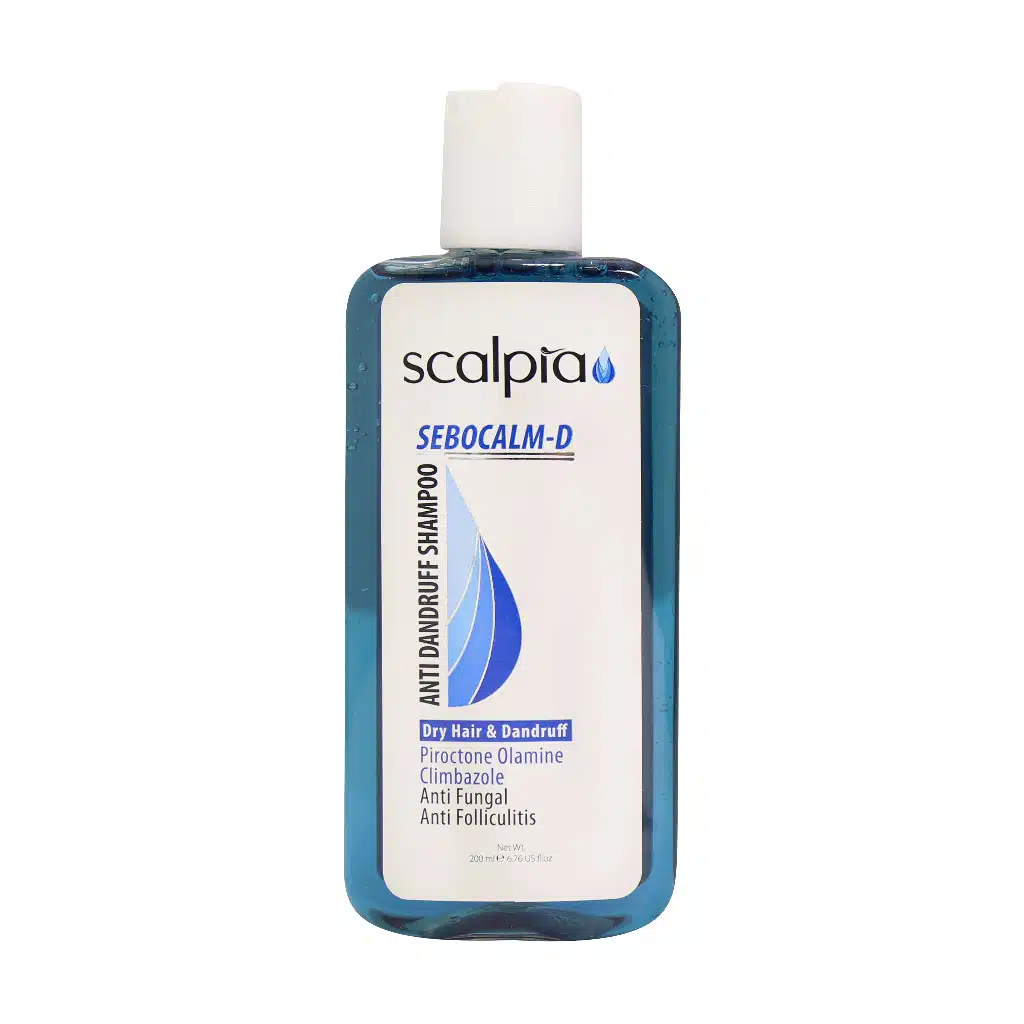 شامپو ضد شوره موهای خشک اسکالپیا 200 میلی لیتری