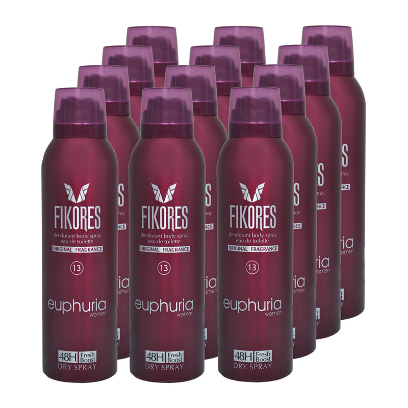 اسپری خوشبو کننده بدن بانوان مدل Euphoria فیکورس 200 میلی لیتری