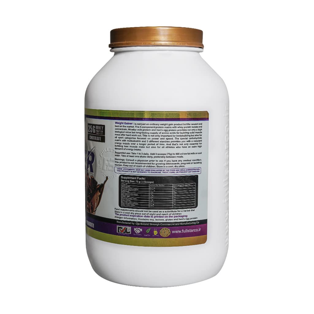 پودر سوپر ویت گینر شکلاتی فول استار 1000 گرمی