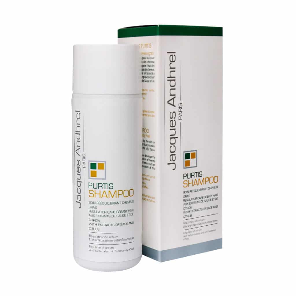 شامپو متعادل کننده موهای چرب مدل Purtis ژاک آندرل 200 میلی لیتری