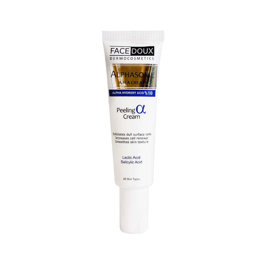 کرم لایه بردار 10 درصد AHA مدل Alphasome فیس دوکس 30 میلی لیتری