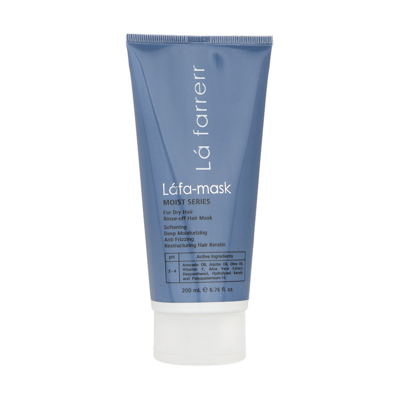 ماسک رطوبت رسان موهای خشک و زبر لافارر 200 میلی لیتری