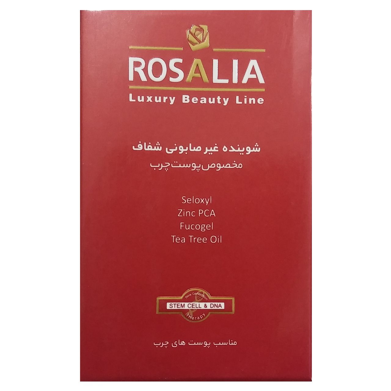 پن ضد جوش و کنترل کننده چربی مدل Rosa Pure رزالیا 100 گرمی